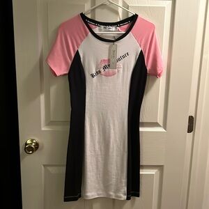 Juicy couture mini dress. With kiss my couture on the front.